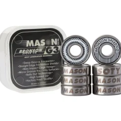 Bronson Speed Co. G3 Mason Silva Pro Skateboard Bearings- Bearings