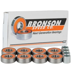 Bronson Speed Co. G2 Skateboard Bearings- Bearings