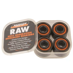 Bronson Speed Co. Raw Skateboard Bearings- Bearings