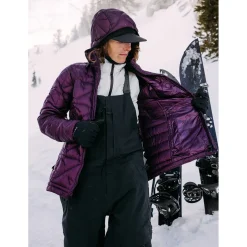 Burton AK Baker Down Hooded Jacket - Women's-Women Casual Clothing|Snow Clothing