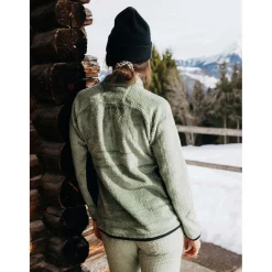 Burton AK Baker Hi-Loft Quarter-Zip Fleece - Women's-Women Snow Clothing