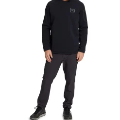 Burton AK Baker Power Stretch® Fleece Crew - Men's- Snow Clothing|Mid Layers