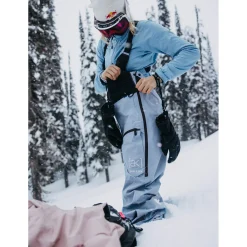 Burton AK GORE-TEX Tusk Pro 3L Hi-Top Bibs - Women's-Women Snowboard Pants & Bibs|Ski Pants & Bibs