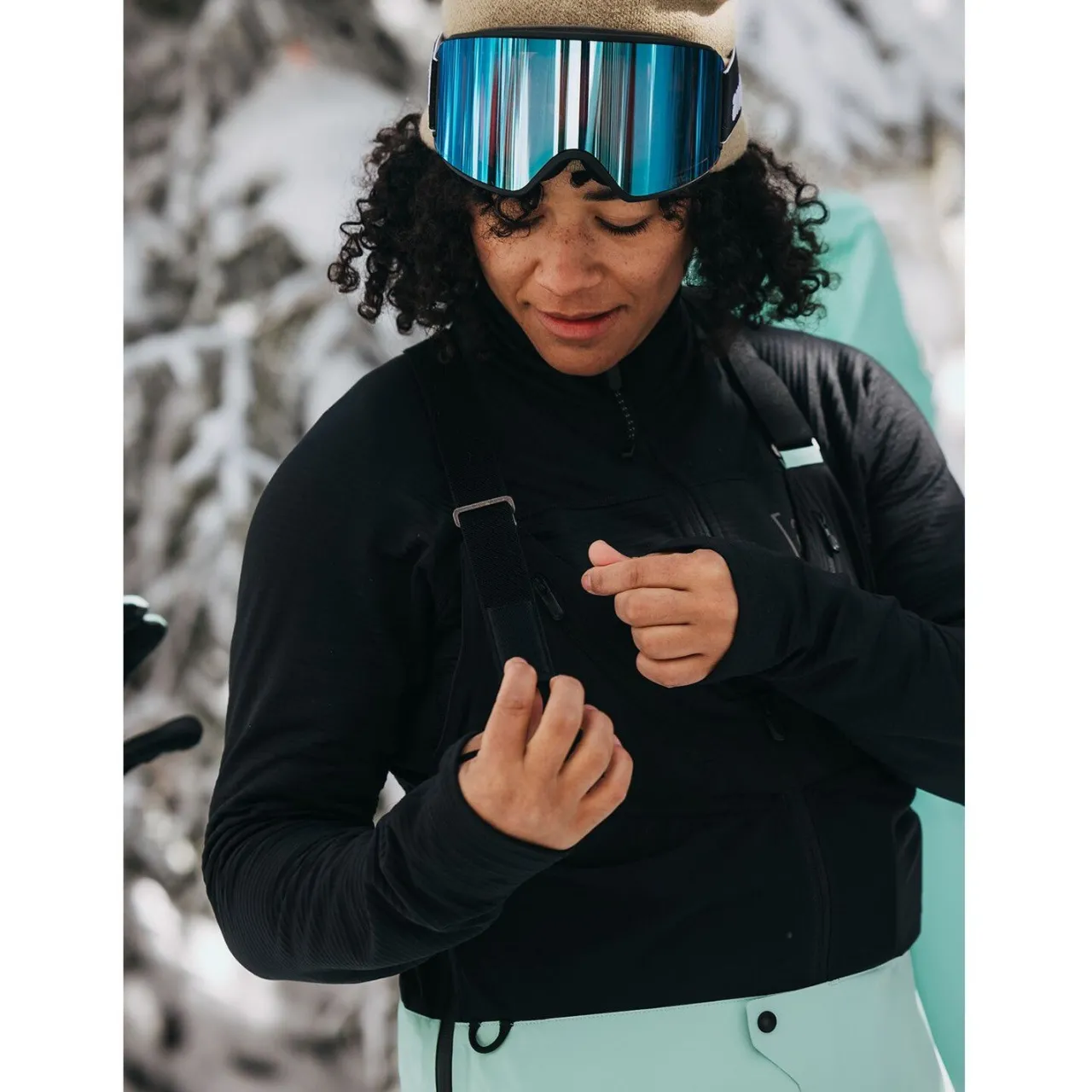 Burton AK GORE-TEX Tusk Pro 3L Hi-Top Bibs - Women's-Women Snowboard Pants & Bibs|Ski Pants & Bibs
