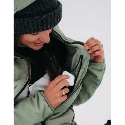 Burton AK Helium Hooded Stretch Jacket  + Kimmy Bib Pants - Women's 2024-Women Snow Clothing|Jacket & Pant Sets