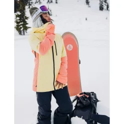 Burton AK 2L GORE-TEX Upshift Jacket + Reserve Stretch Bibs - Women's 2024-Women Snow Clothing|Jacket & Pant Sets