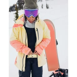Burton AK 2L GORE-TEX Upshift Jacket + Reserve Stretch Bibs - Women's 2024-Women Snow Clothing|Jacket & Pant Sets