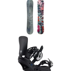 Burton Blossom Snowboard + Lexa EST Snowboard Bindings - Women's 2025- Snowboards With Bindings|Snowboard Packages