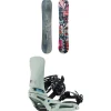 Burton Blossom Snowboard + Cartel X EST Snowboard Bindings 2025- Snowboards With Bindings|Snowboard Packages