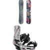 Burton Blossom Snowboard + Cartel X Snowboard Bindings 2025- Snowboards With Bindings|Snowboard Packages