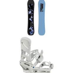 Burton Cartographer Snowboard + Mission Snowboard Bindings 2025- Snowboards With Bindings|Snowboard Packages