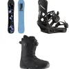 Burton Cartographer Snowboard + Mission Snowboard Bindings + Ruler Boa Snowboard Boots 2025- Snowboards, Bindings & Boots|Snowboard Packages