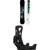 Burton Custom Flying V Snowboard + Step On Snowboard Bindings 2025- Step On Packages|Snowboard Packages