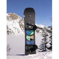 Burton Custom Flying V Snowboard + Cartel Snowboard Bindings 2025- Snowboards With Bindings|Snowboard Packages