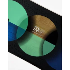 Burton Custom Flying V Snowboard + Cartel EST Snowboard Bindings 2025- Snowboards With Bindings|Snowboard Packages