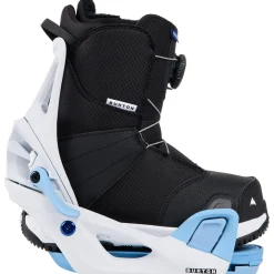 Burton Custom Smalls Snowboard + Step On Snowboard Bindings + Smalls Step On Snowboard Boots - Kids'-Kids Kids Snowboard Packages|Snowboard Packages