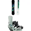 Burton Custom Snowboard + Cartel X EST Snowboard Bindings 2025- Snowboards With Bindings|Snowboard Packages