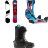 Burton Family Tree Alekesam Snowboard + Step On Genesis Snowboard Bindings  + Photon Step On Wide Snowboard Boots 2025- Step On Packages|Snowboard Packages