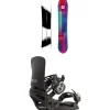 Burton Family Tree High Fidelity Snowboard + Cartel X EST Snowboard Bindings 2025- Snowboards With Bindings|Snowboard Packages