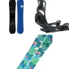 Burton Family Tree Hometown Hero Splitboard + Step On Splitboard Bindings + Spark R&D Summit Skins Splitboard Skins 2025- Splitboard Packages|Backcountry Snowboarding