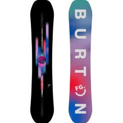 Burton Feelgood Flying V Snowboard + Escapade EST Snowboard Bindings - Women's 2025- Snowboards With Bindings|Snowboard Packages