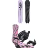Burton Fish 3D Snowboard + Lexa X Snowboard Bindings - Women's 2025- Snowboards With Bindings|Snowboard Packages