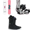 Burton Free Thinker Snowboard + Cartel X Snowboard Bindings + Swath BOA Snowboard Boots 2025- Snowboards, Bindings & Boots|Snowboard Packages