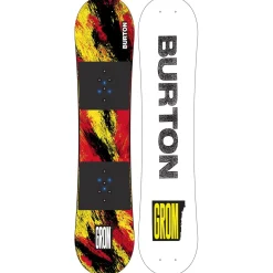 Burton Grom Snowboard + Grom Snowboard Bindings + Grom BOA Snowboard Boots - Kids' 2025-Kids Kids Snowboard Packages|Snowboard Packages