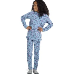 Burton Heavyweight Fleece Base Layer Set - Kids'-Kids Girls Snow Clothing|Boys Snow Clothing