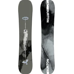 Burton Instigator Flat Top Snowboard + Mission Snowboard Bindings 2025- Snowboards With Bindings|Snowboard Packages