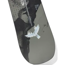 Burton Instigator Flat Top Snowboard + Mission Snowboard Bindings 2025- Snowboards With Bindings|Snowboard Packages