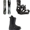 Burton Instigator Flat Top Snowboard + Mission Snowboard Bindings + Moto Snowboard Boots 2025- Snowboards, Bindings & Boots|Snowboard Packages
