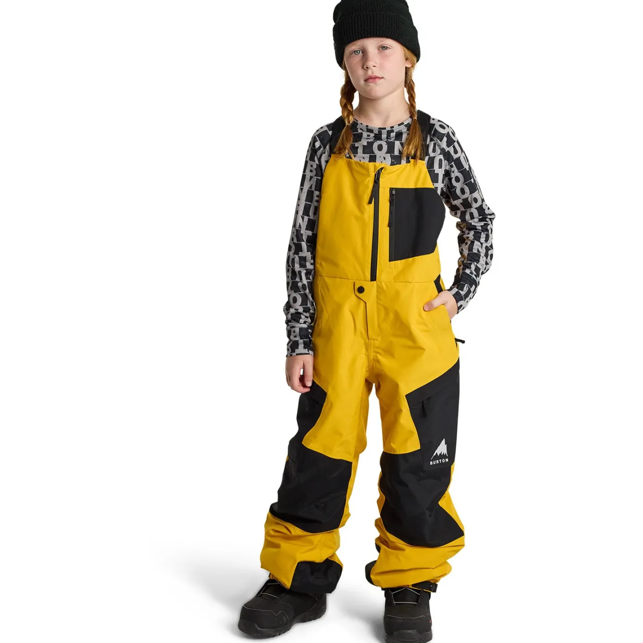 Burton Powline GORE-TEX Bibs - Kids'-Kids Girls Snow Clothing|Boys Snow Clothing