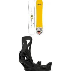 Burton Process Snowboard + Step On Snowboard Bindings 2025- Step On Packages|Snowboard Packages