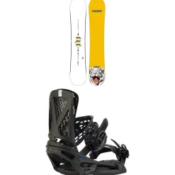 Burton Process Snowboard + Genesis EST Snowboard Bindings 2025- Snowboards With Bindings|Snowboard Packages