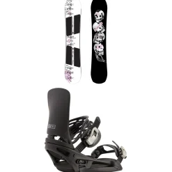 Burton Rewind Snowboard + Cartel EST Snowboard Bindings 2025- Snowboards With Bindings|Snowboard Packages