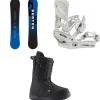 Burton Ripcord Snowboard + Mission Snowboard Bindings + Moto Snowboard Boots 2025- Snowboards, Bindings & Boots|Snowboard Packages