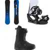 Burton Ripcord Snowboard + Freestyle Snowboard Bindings + Moto Boa Snowboard Boots 2025- Snowboards, Bindings & Boots|Snowboard Packages
