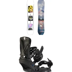 Burton Story Board Snowboard + Escapade EST Snowboard Bindings - Women's 2025- Snowboards With Bindings|Snowboard Packages