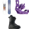 Burton Stylus Snowboard + Scribe Snowboard Bindings + Mint Boa Snowboard Boots - Women's 2025- Snowboards, Bindings & Boots|Snowboard Packages