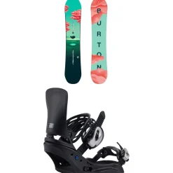 Burton Yeasayer Flying V Snowboard + Lexa EST Snowboard Bindings - Women's 2025- Snowboards With Bindings|Snowboard Packages