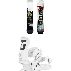 CAPiTA Birds Of A Feather Snowboard + Union Trilogy Classic Snowboard Bindings - Women's 2025- Snowboards With Bindings|Snowboard Packages