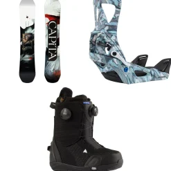 CAPiTA Birds Of A Feather Snowboard + Burton Step On Snowboard Bindings + Ritual LTD Step On Snowboard Boots - Women's 2025- Step On Packages|Snowboard Packages