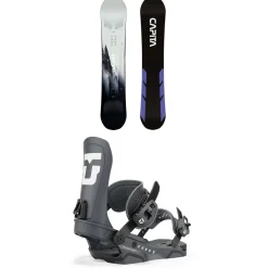 CAPiTA Mega Mercury Snowboard + Union Force Snowboard Bindings 2025- Snowboards With Bindings|Snowboard Packages