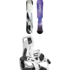CAPiTA Mercury Snowboard + Nidecker Supermatic Snowboard Bindings 2025- Snowboards With Bindings|Snowboard Packages