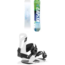 CAPiTA Pathfinder Reverse Camber Snowboard + Union Flite Pro Snowboard Bindings 2025- Snowboards With Bindings|Snowboard Packages