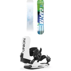 CAPiTA Pathfinder Reverse Camber Snowboard + Union STR Snowboard Bindings 2025- Snowboards With Bindings|Snowboard Packages