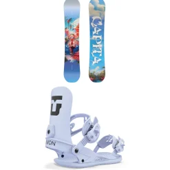 CAPiTA Space Metal Fantasy Snowboard + Union Legacy Snowboard Bindings - Women's 2025- Snowboards With Bindings|Snowboard Packages