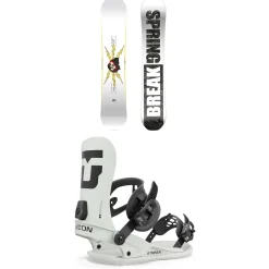 CAPiTA Spring Break Resort Twin Snowboard + Union Strata Snowboard Bindings 2025- Snowboards With Bindings|Snowboard Packages
