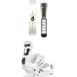 CAPiTA Spring Break Resort Twin Snowboard + Union Force Classic Snowboard Bindings 2025- Snowboards With Bindings|Snowboard Packages